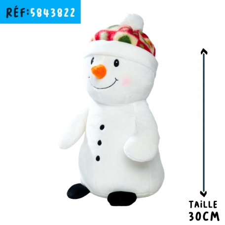 BONHOMME DE NEIGE 30CM