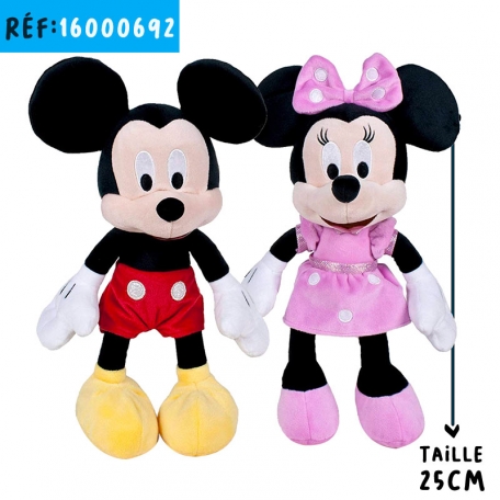 MICKEY-MINNIE 25CM