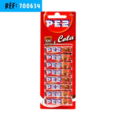 PEZ RECHARGE x8 COLA - 68 G