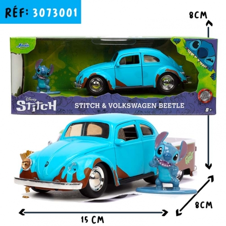 JADA VOITURE VW BEETLE LILO et STITCH 1/32e