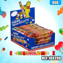 HARIBO MEGA ROULETTE FRUIT 45g